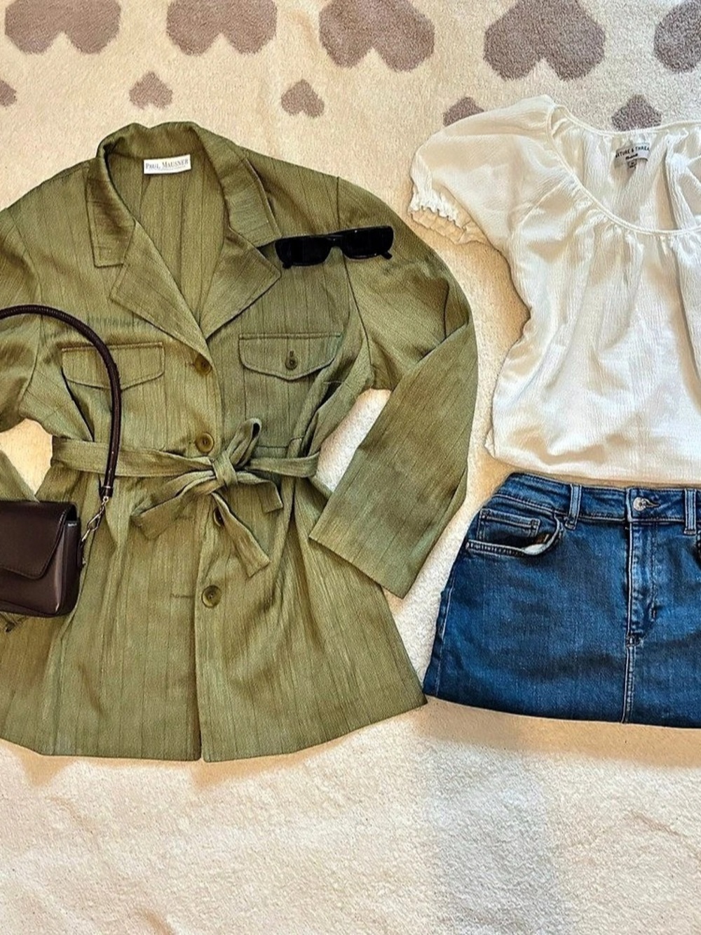 Women's Olive Utility Jacket